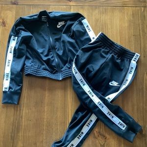 Nike kids track suit